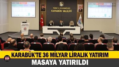 Karabük İl Koordinasyon Kurulu'nun 2026 yılı ikinci dönem toplantısında kent