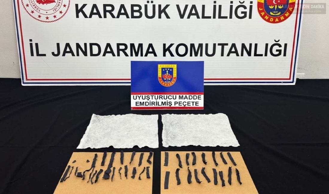 KARABÜK’TE JANDARMADAN UYUŞTURUCU OPERASYONU Karabük'te jandarmanın 6 ayrı operasyonda ele geçirdiği uyuşturucu maddelerle ilgili