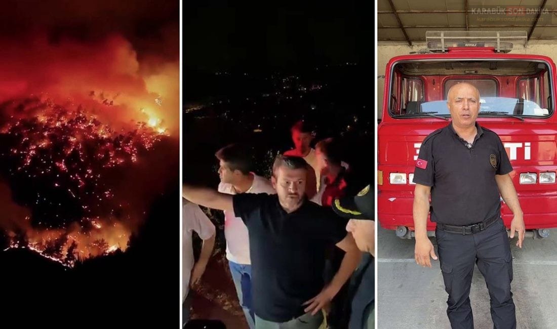 KARABÜK’TE ORMAN YANGINLARINA KARŞI DUYARLILIK ÇAĞRISI Karabük Belediye Başkanı Özkan Çetinkaya, artan sıcaklıklarla birlikte orman yangını