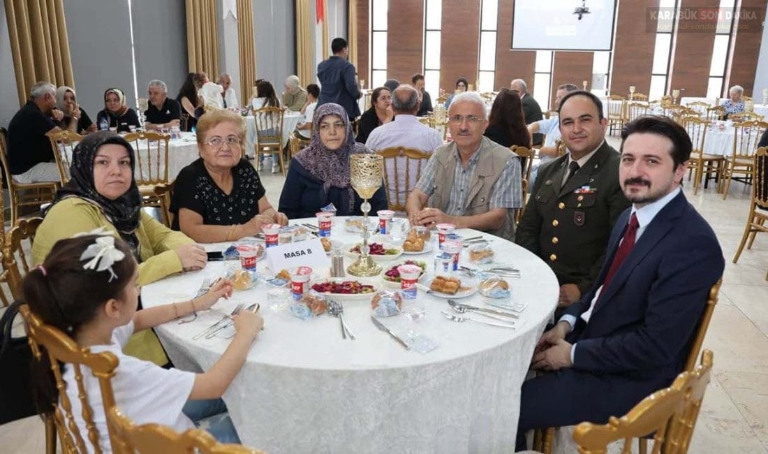 KARABÜK’TE ŞEHİT AİLELERİ VE GAZİLER ONURUNA ANLAMLI BULUŞMA 15 Temmuz Demokrasi ve Millî Birlik Günü'nün 10. yılı kapsamında