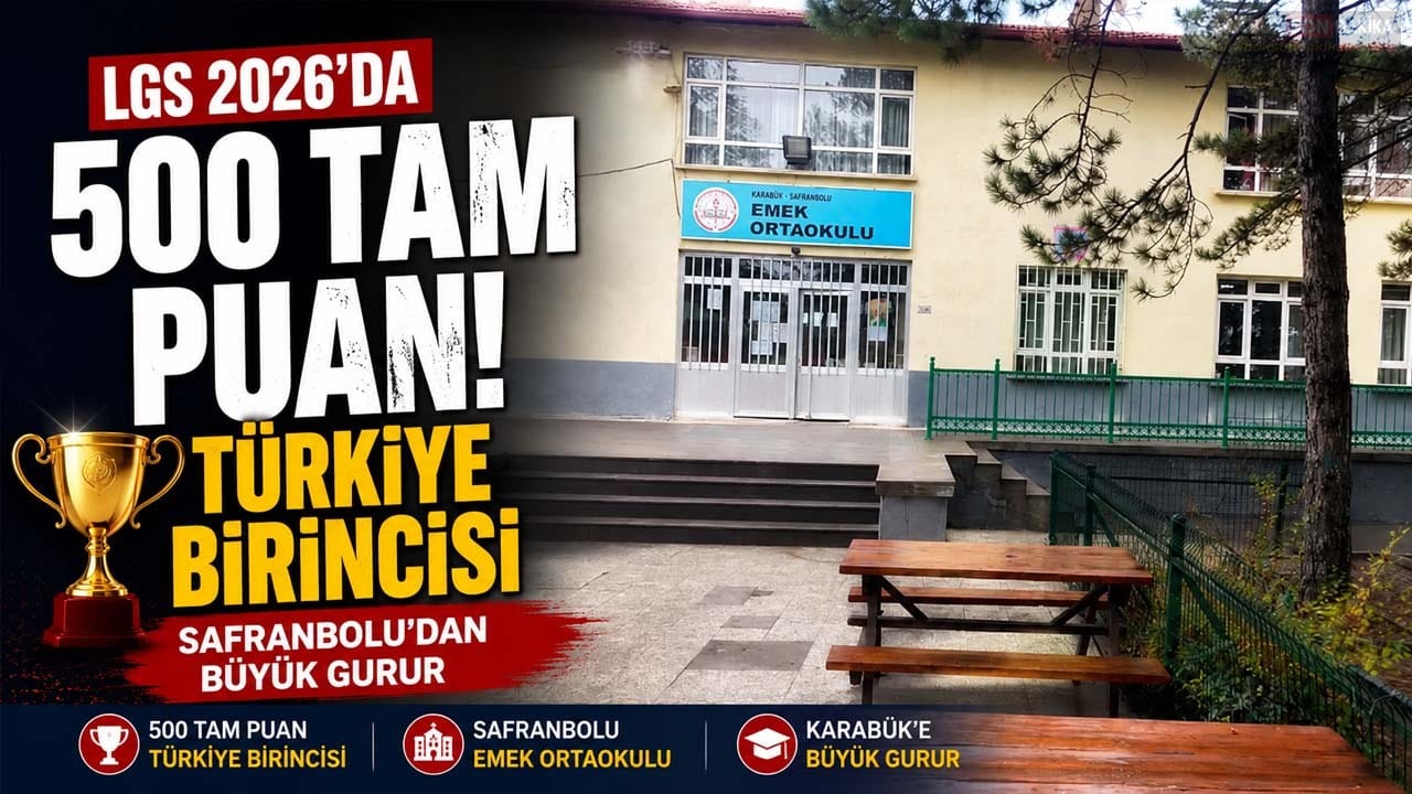 KARABÜK'TEN TÜRKİYE BİRİNCİLİĞİ! HASAN NURİ ŞİMŞEK TAM PUAN ALDI 1 KARABÜK'TEN TÜRKİYE BİRİNCİLİĞİ! HASAN NURİ ŞİMŞEK TAM PUAN ALDI