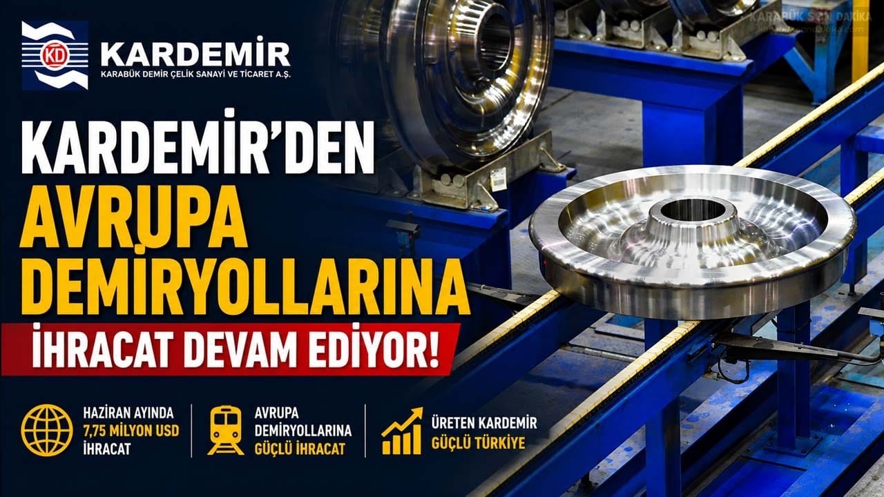 KARDEMİR AVRUPA'DA İHRACAT REKORUNA KOŞUYOR 1 KARDEMİR AVRUPA'DA İHRACAT REKORUNA KOŞUYOR