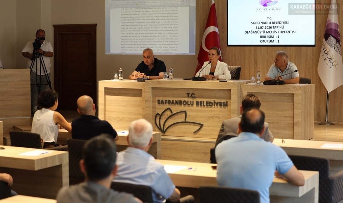 SAFRANBOLU İÇME SUYU ALTYAPISI İÇİN 37 MİLYON LİRALIK YATIRIM Safranbolu Belediye Meclisi, kentin içme suyu altyapısını güçlendirecek önemli bir