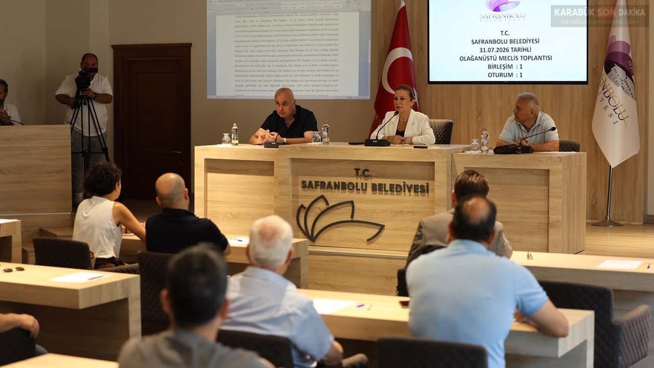 Safranbolu Belediye Meclisi, kentin içme suyu altyapısını güçlendirecek önemli bir