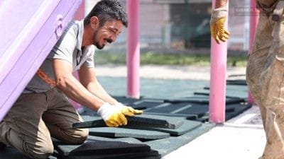 Safranbolu Belediyesi, kent genelindeki çocuk oyun alanlarında bakım, onarım ve