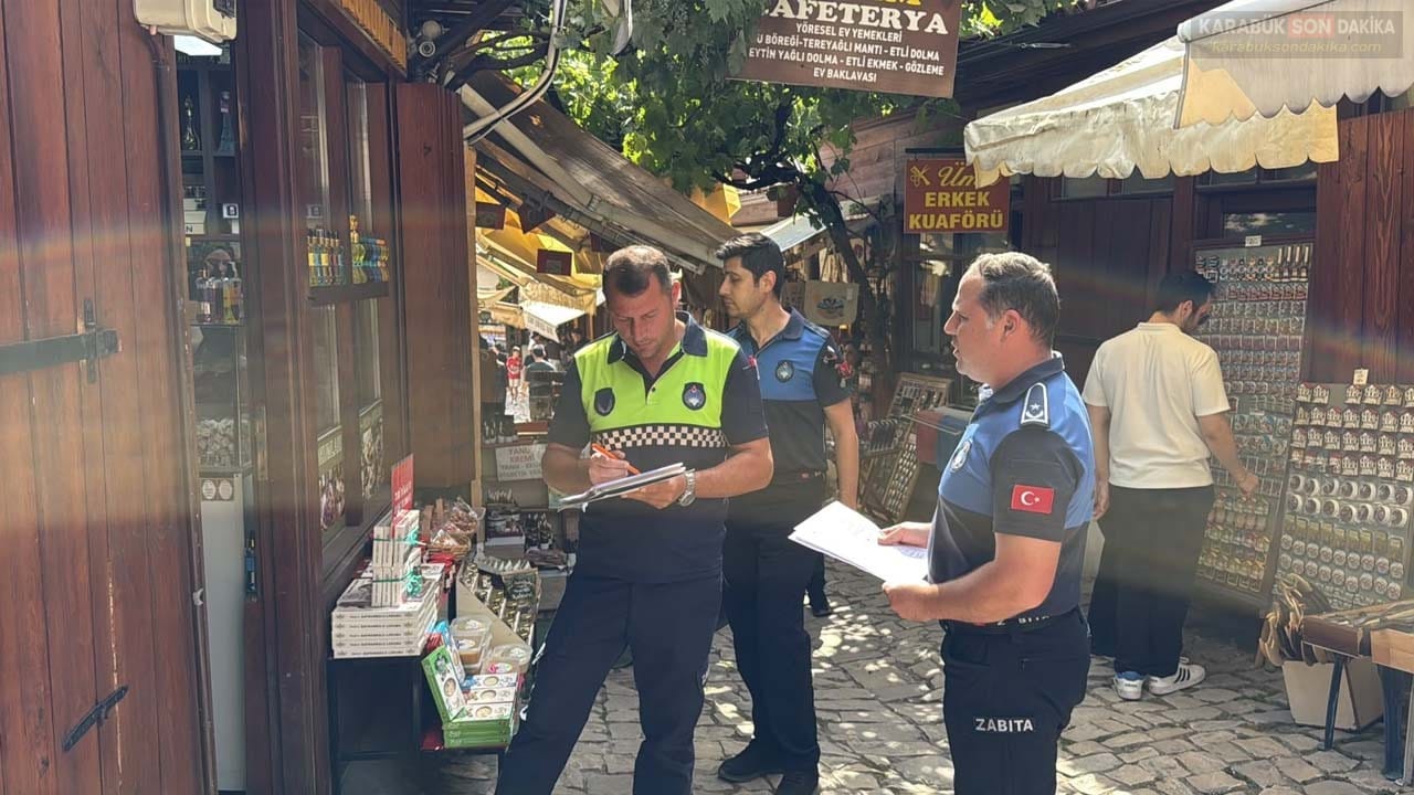 Safranbolu Belediyesi, Tarihi Çarşı'da turistleri rahatsız eden çığırtkanlığa karşı denetim