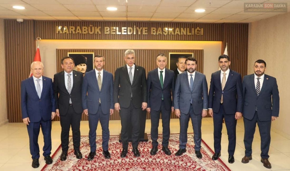 SAĞLIK BAKANI MEMİŞOĞLU KARABÜK BELEDİYESİ’NDE Sağlık Bakanı Prof. Dr. Kemal Memişoğlu, Karabük programı kapsamında Karabük