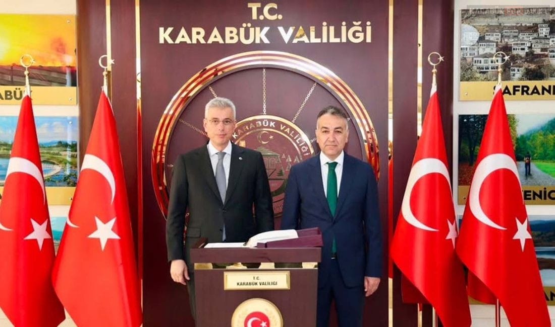 Sağlık Bakanı Prof. Dr. Kemal Memişoğlu, Karabük programı kapsamında Valiliği