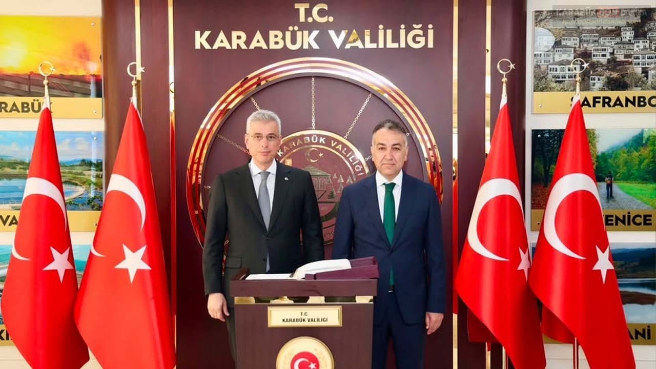 Sağlık Bakanı Prof. Dr. Kemal Memişoğlu, Karabük programı kapsamında Valiliği