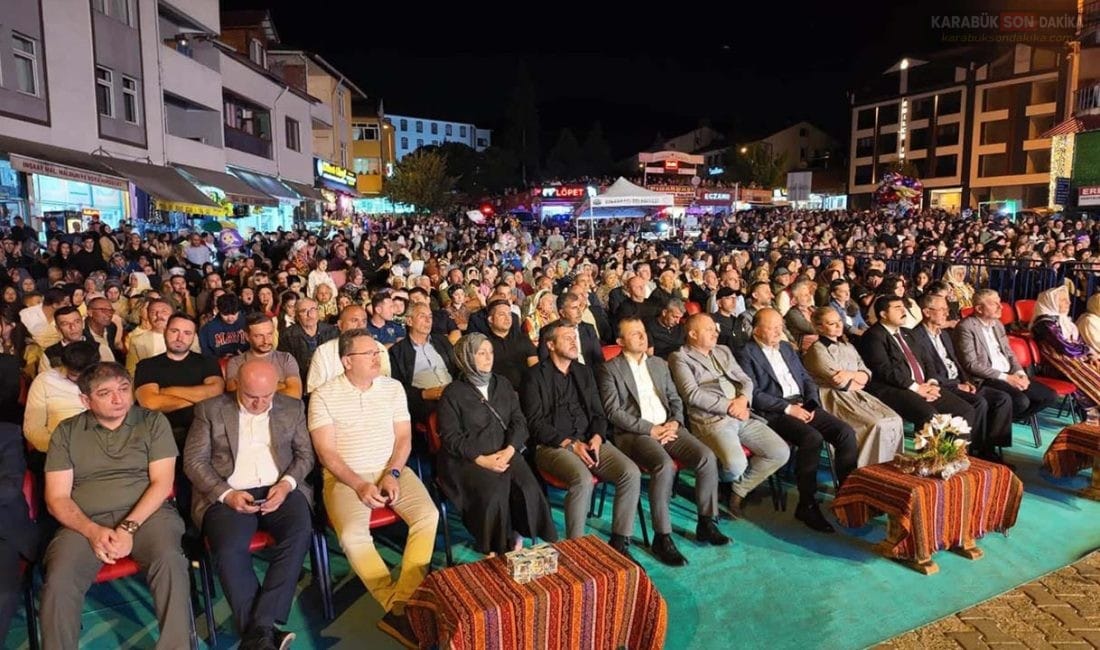Karabük Belediye Başkanı Özkan Çetinkaya, Kastamonu'nun Pınarbaşı ilçesinde düzenlenen 23.