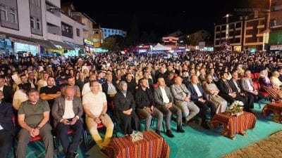 Karabük Belediye Başkanı Özkan Çetinkaya, Kastamonu'nun Pınarbaşı ilçesinde düzenlenen 23.