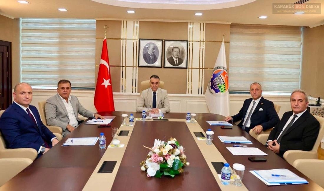 KARABÜK OSB’DE YENİ YATIRIMLAR MASAYA YATIRILDI Karabük Organize Sanayi Bölgesi (KARORSAN) Yönetim Kurulu, Karabük Valisi Oktay