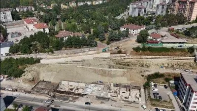 Karabük Belediyesi ekipleri, Yeşil Mahalle Esentepe rampasındaki yenileme ve düzenleme