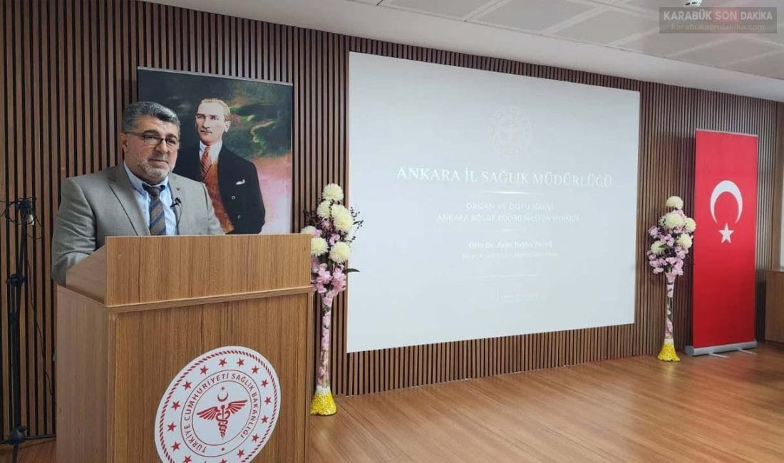 Karabük'te organ bağışı konusunda toplumsal farkındalığı artırmak amacıyla düzenlenen bilgilendirme