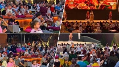 Karabük Belediyesi tarafından Yenişehir Yazlık Sinema'da düzenlenen "Yıldızların Altında Masal