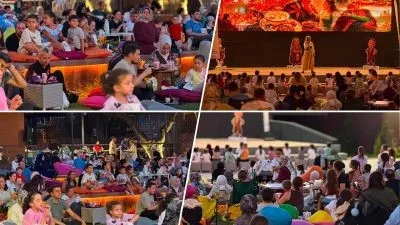 Karabük Belediyesi tarafından Yenişehir Yazlık Sinema'da düzenlenen "Yıldızların Altında Masal