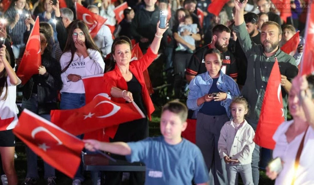 SAFRANBOLU’DA ZAFER COŞKUSU MERCAN VE ORKESTRASI İLE ZİRVE YAPTI Safranbolu’da 30 Ağustos Zafer Bayramı’nın 104. yıl dönümü kutlamaları kapsamında