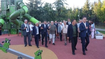 Karabük Belediyesi tarafından 5000 Evler Mahallesi'nde 13 bin metrekarelik alanda