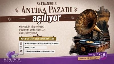 Safranbolu Belediyesi, kentin sosyal ve kültürel yaşamına katkı sunacak Antika
