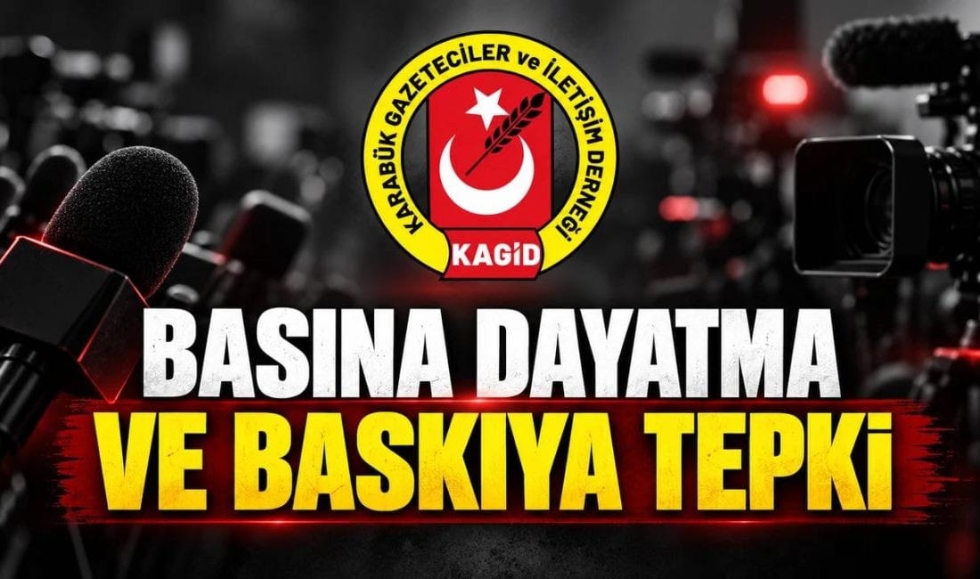 KAGİD’DEN BASINA BASKIYA TEPKİ: “RİCA ADI ALTINDAKİ DAYATMALARI KABUL ETMİYORUZ” Karabük Gazeteciler ve İletişim Derneği (KAGİD), kentte yayın yapan basın