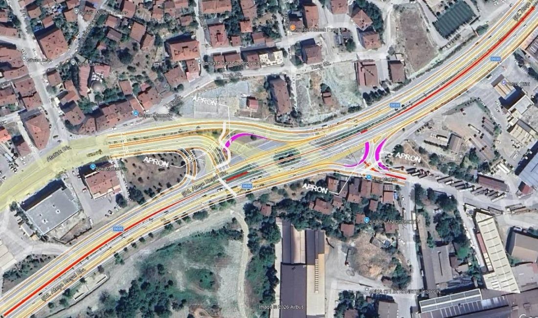 Karabük-Safranbolu güzergâhındaki Kurtuluş (Haddehane) Kavşağı’nda trafik akışını rahatlatmak ve kavşak